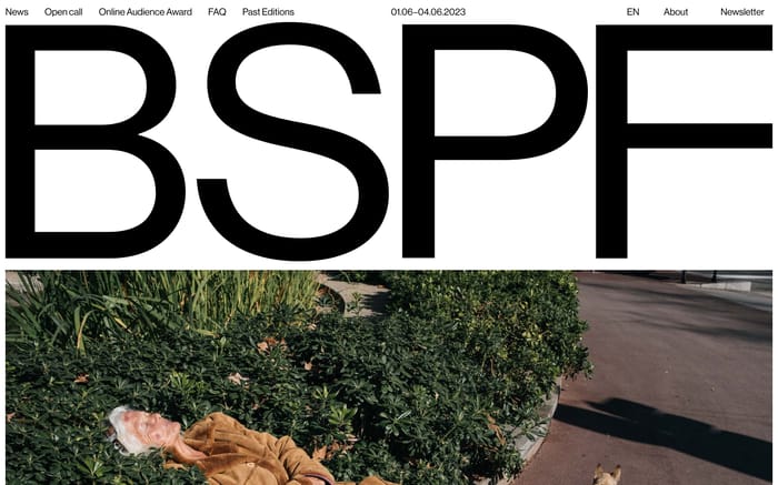  Brussels Street Photography Festival website preview