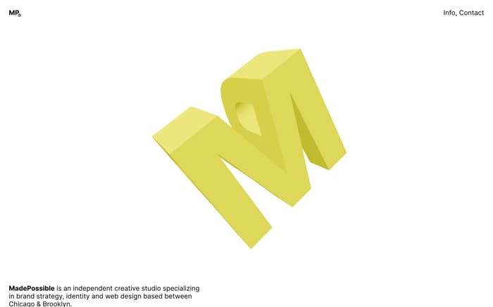 MadePossible website preview
