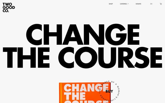 Two Good Co. website preview