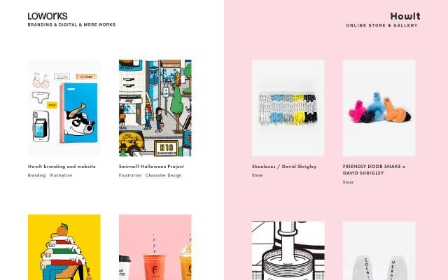 Loworks website preview