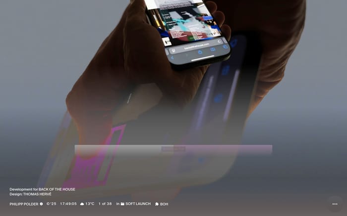 Philipp Polder website preview