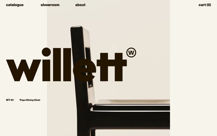 Willett website preview