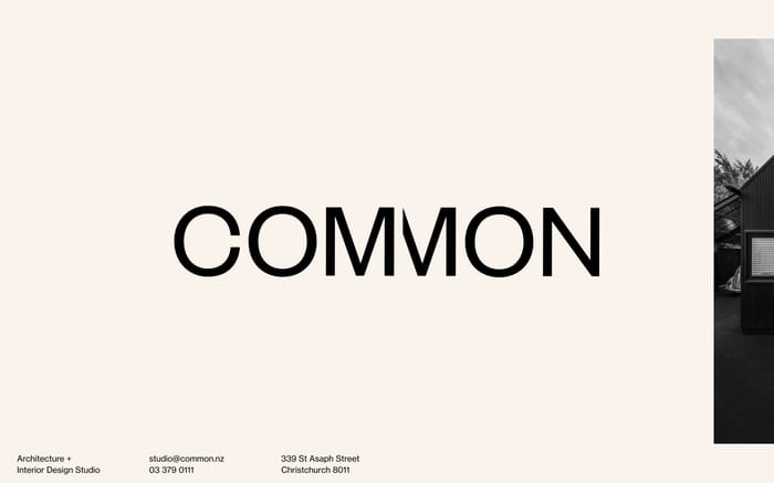 Common Architecture website preview