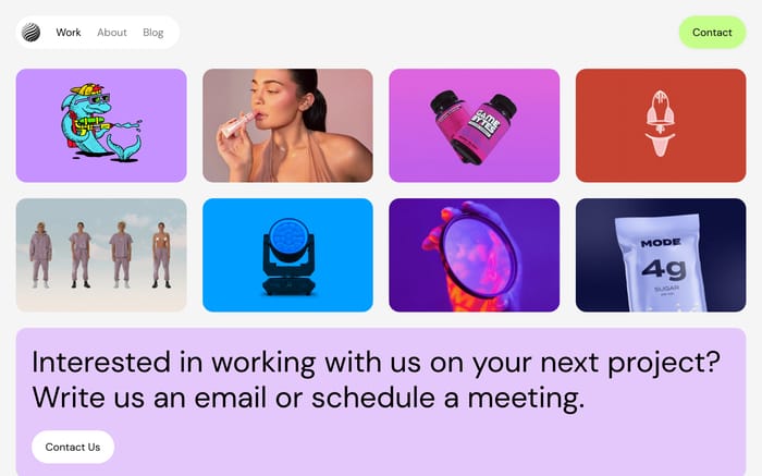 Same Same Studio website preview