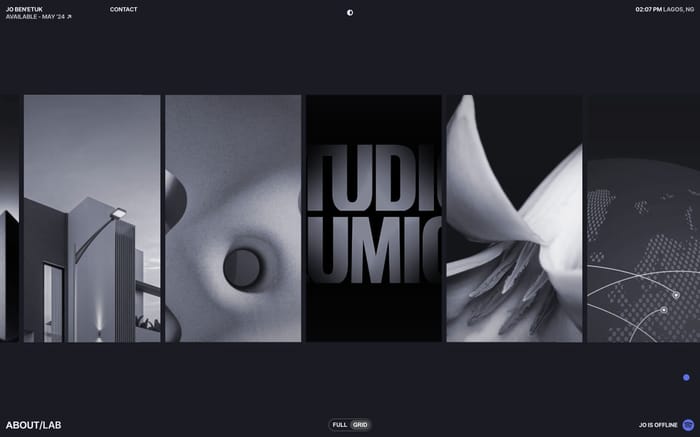 Josiah Etuk website preview