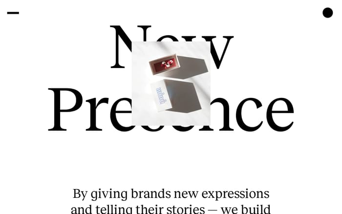 New Presence website preview