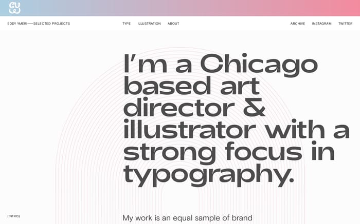 Eddy Ymeri website preview