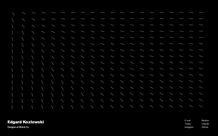 Edgard Kozlowski website preview