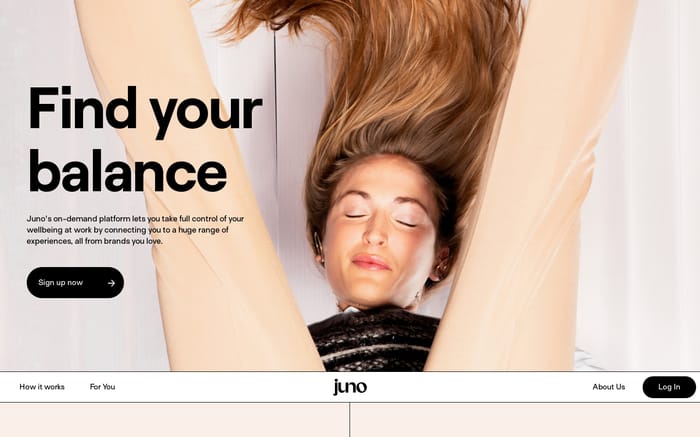 Juno website preview