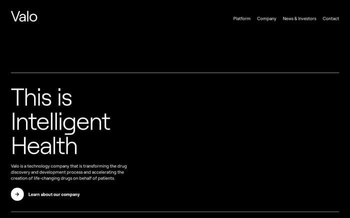 This is Intelligent Health website preview