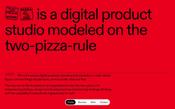 Pizza Pizza website preview