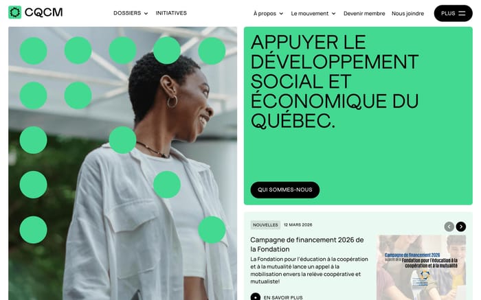Cqcm website preview