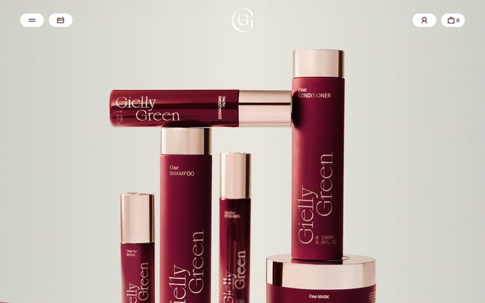 Gielly Green website preview