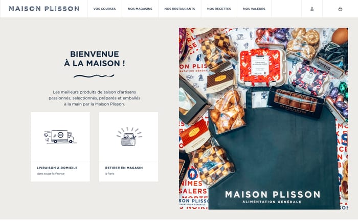 Maison Plisson website preview