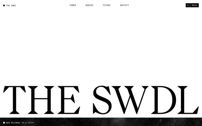 The Swaddle website preview
