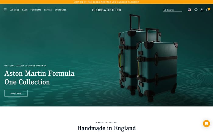 Globe-Trotter website preview