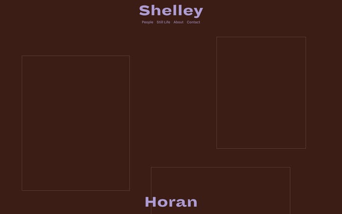 Shelley Horan website preview