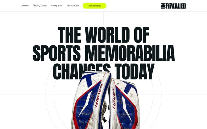 Unrivaled website preview