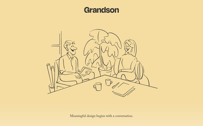 Grandson website preview