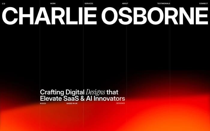 Charlie Osborne website preview