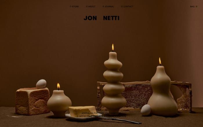 Jon Netti website preview