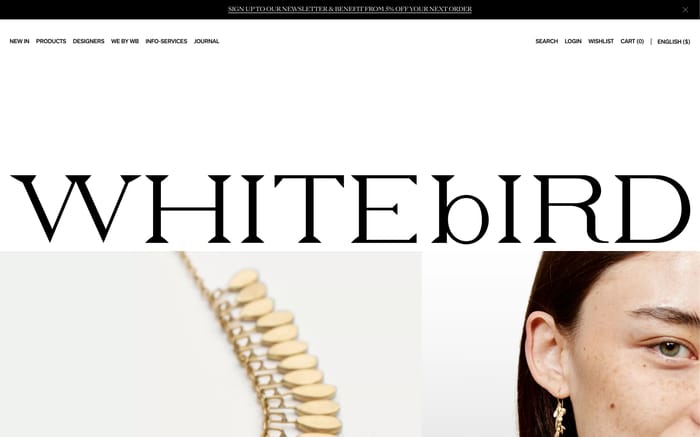 Whitebird website preview