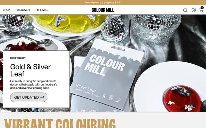 Colour Mill website preview