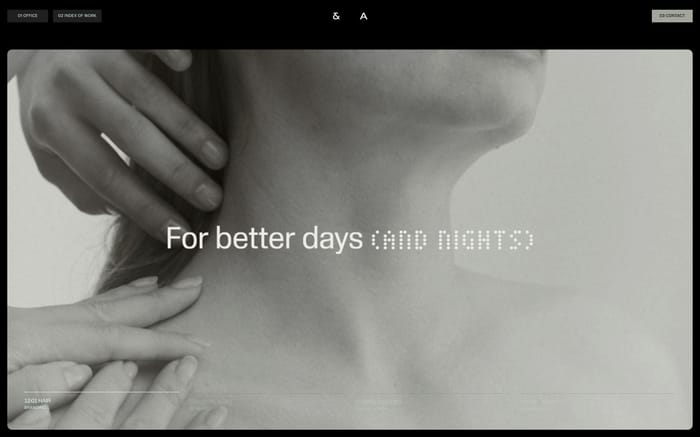 And Associates Studio website preview