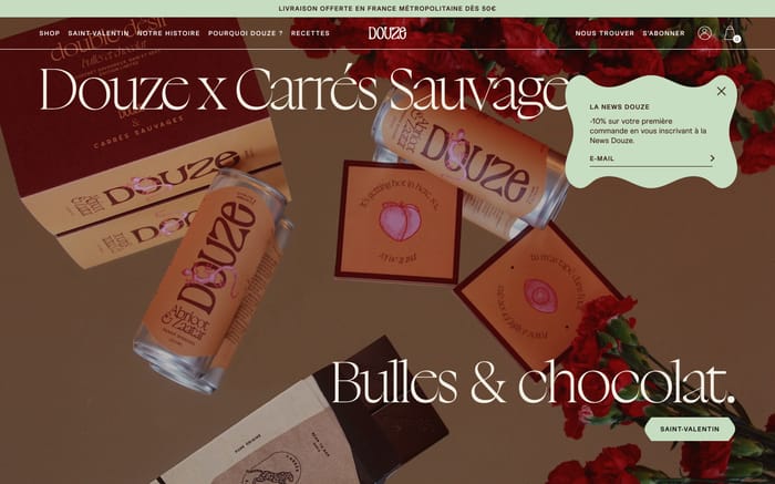 Douze website preview