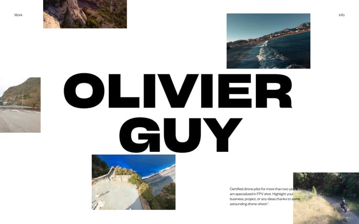 Olivier Guy website preview