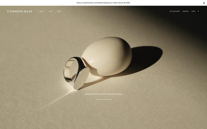 Common Muse website preview