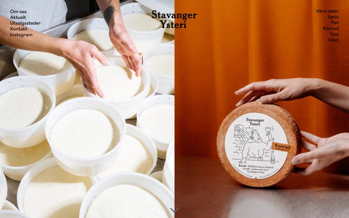 Stavanger Ysteri website preview