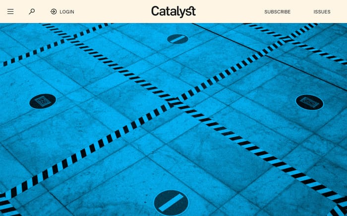 Catalyst journal website preview