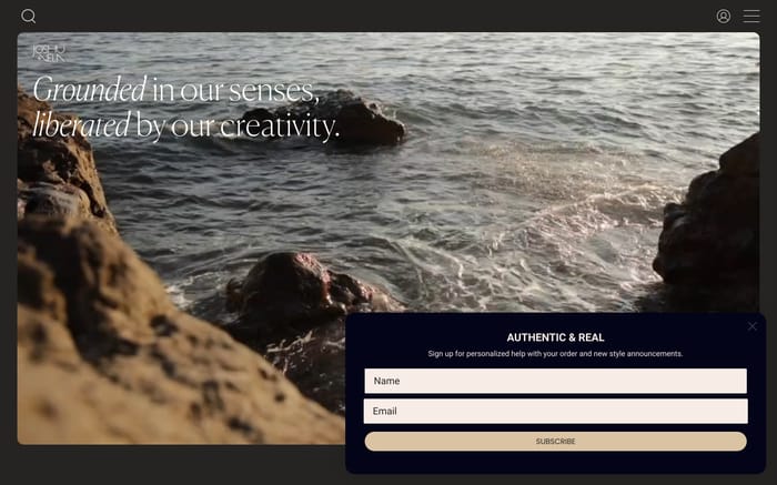 Joshuvela website preview