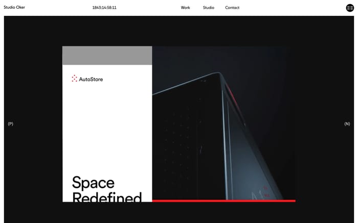 Studio Oker website preview