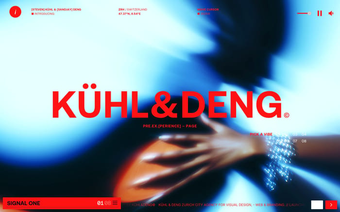Kühl&Deng website preview