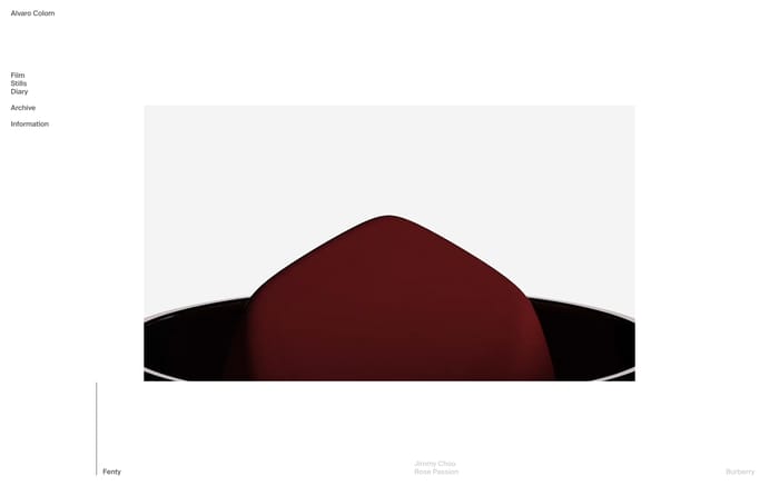 Alvaro Colom website preview