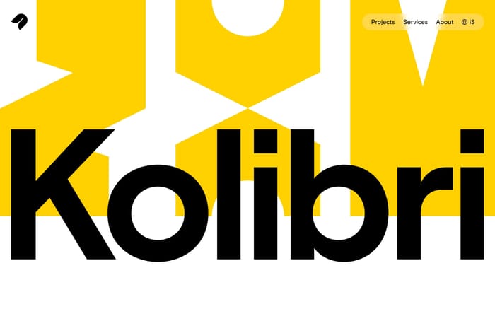 Kolibri website preview