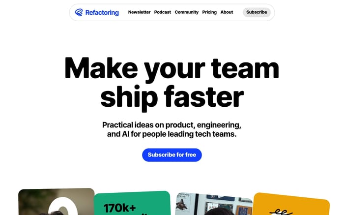 Refactoring website preview