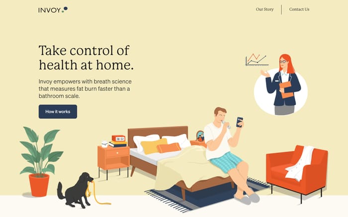 Invoy website preview