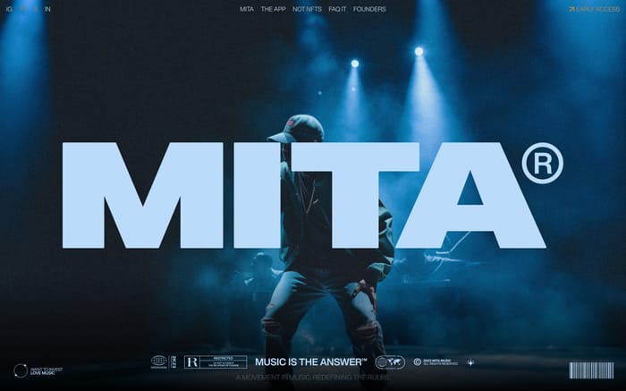 Mita website preview