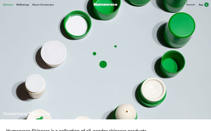Humanrace website preview