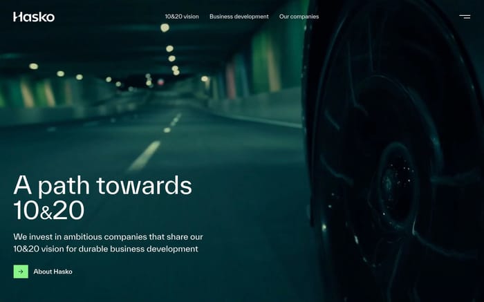 Hasko website preview