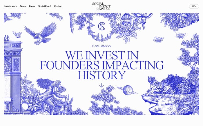 Social Impact Capital website preview