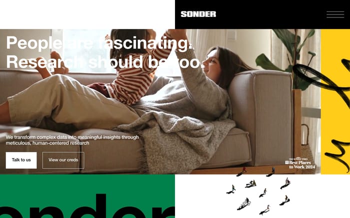 Sonder website preview