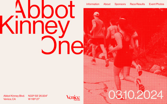 Abbot Kinney One website preview