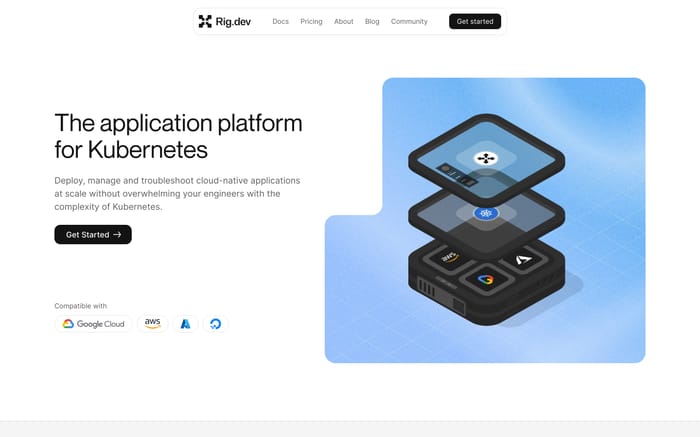 Rig.dev website preview