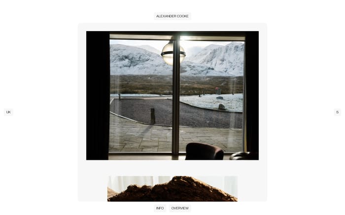 Alexander Cooke website preview