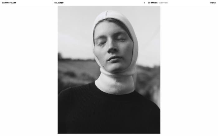 Laura Stoloff website preview