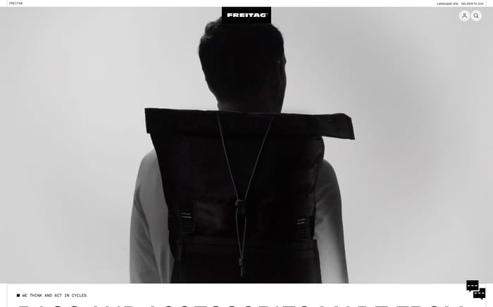 Freitag website preview